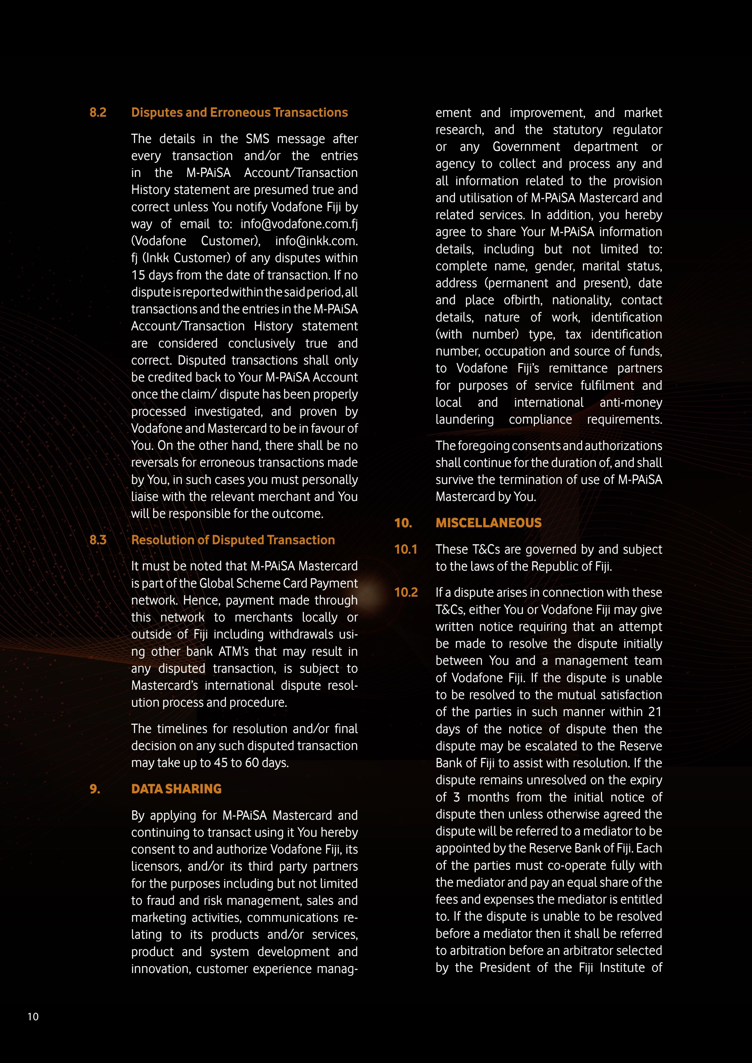 A4 Mastercard T&Cs Version 2026 v4-10