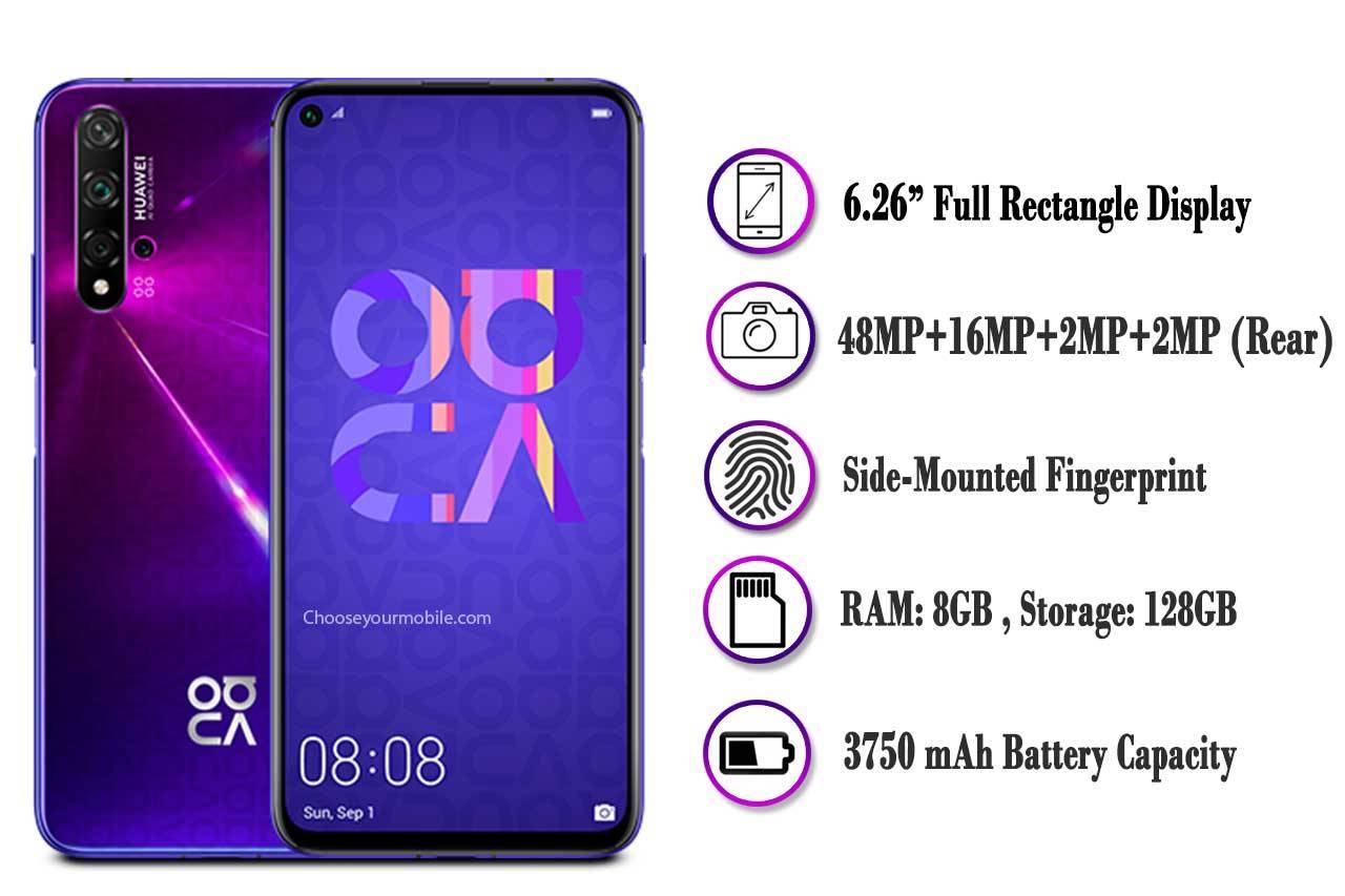 Huawei Nova 5T Specs