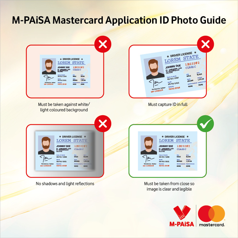 ID Pix Images for Mastercard Registration