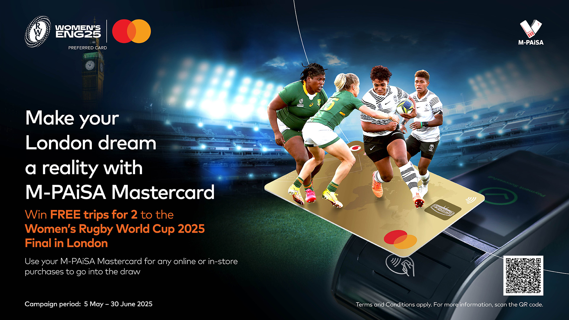 M-PAiSA Mastercard x WRWC Artwork