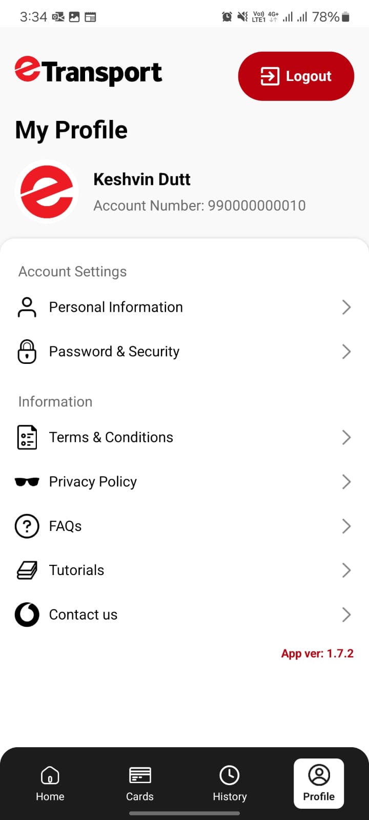 Profile Page