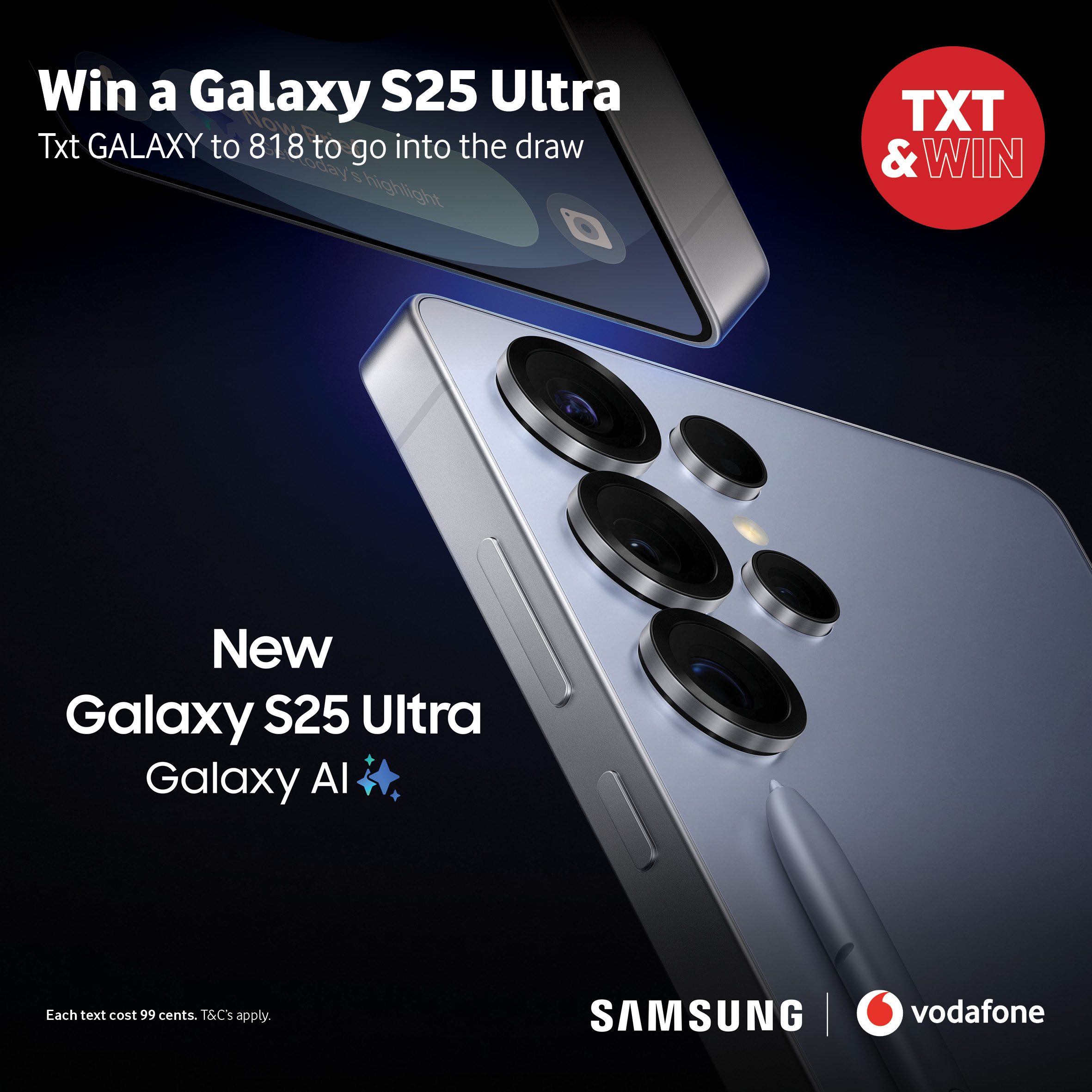 Social Samsung s25 TXT & WIN Social Samsung s25 TXT & WIN