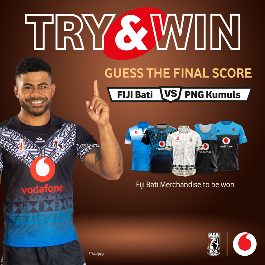 Fiji Bati Try and Win