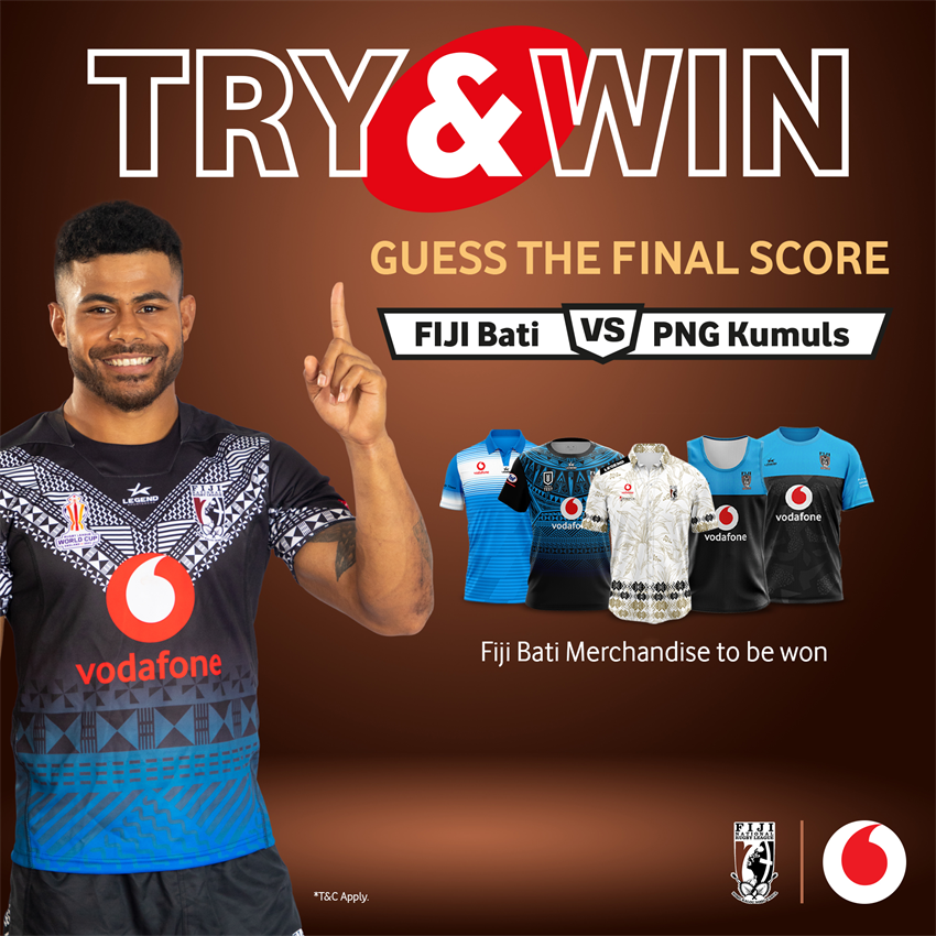 Fiji Bati Try and Win Fiji Bati Try and Win