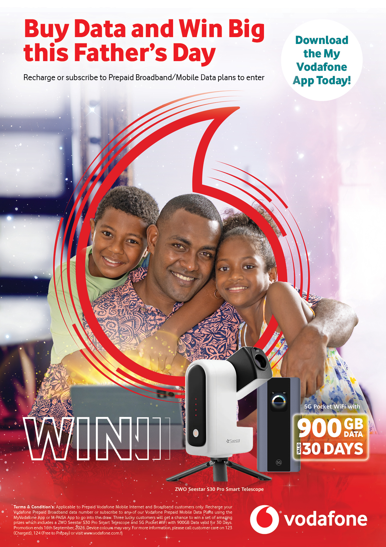 VF Buy Data & Win A4