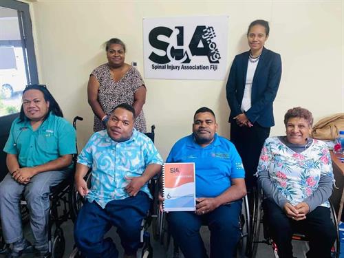 Jane Savou Spinal Injury Association Vodafone ATH Fiji Foundation Jane Savou Spinal Injury Association Vodafone ATH Fiji Foundation