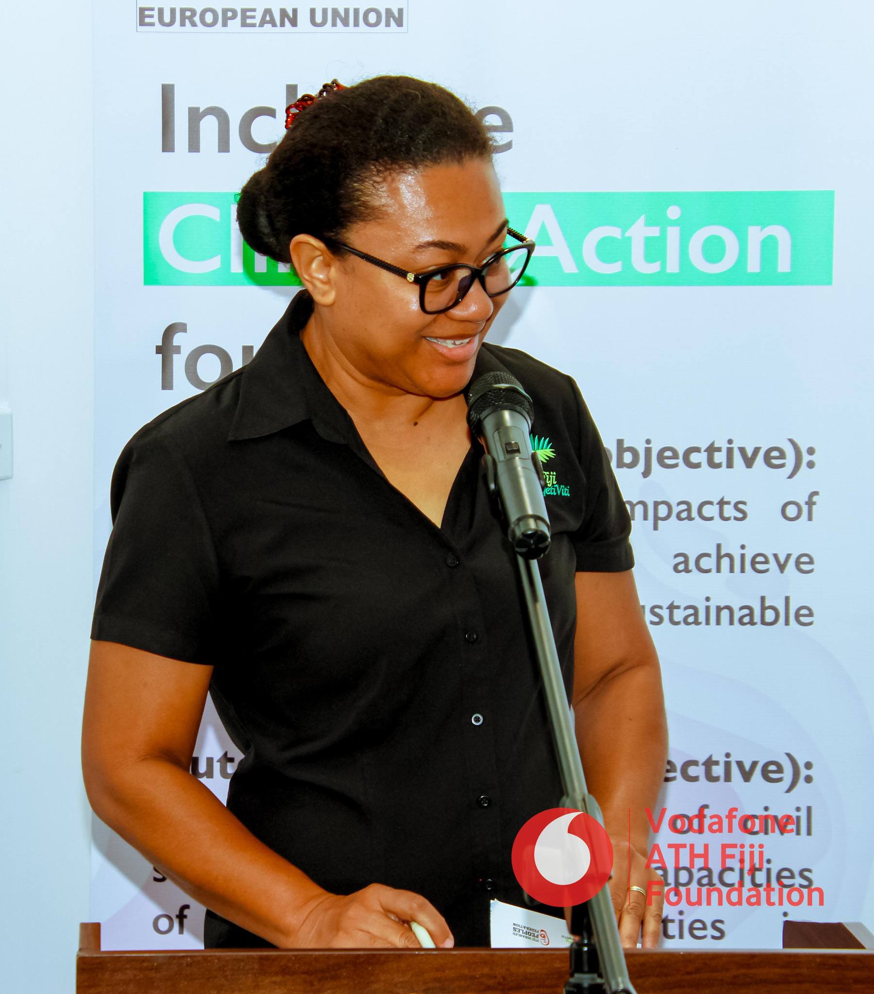 ICAF Climate Action in Fiji Vodafone ATH Fiji Foundation European Union Rotary Pacific for Life  Nature Fiji