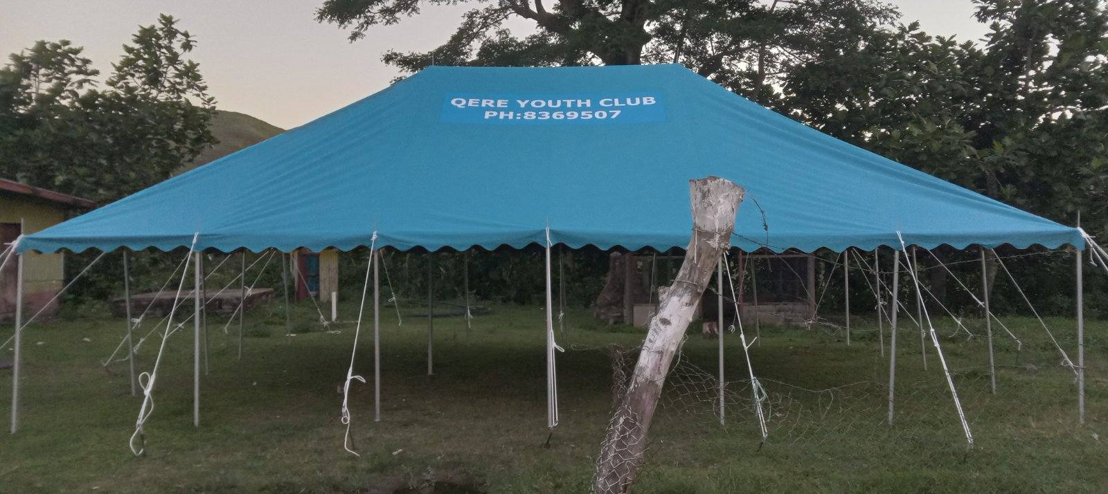 Qere Youth Club Launches Tent Hire Business with $6,000 Grant from Vodafone ATH Fiji