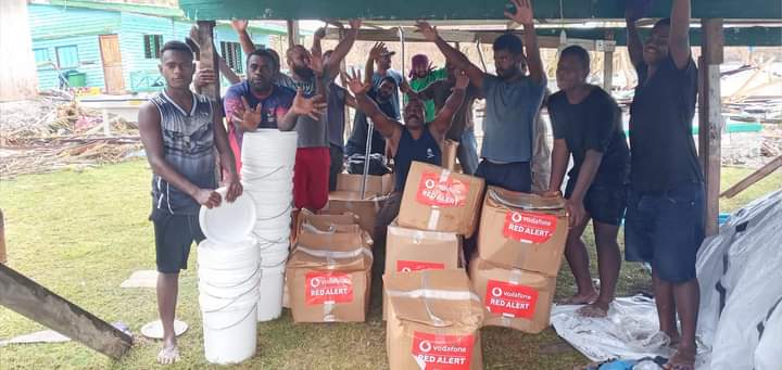 Vodafone ATH Foundation’s Red Alert Pack Distribution Supports Yaro Village Recovery from Cyclone Yasa